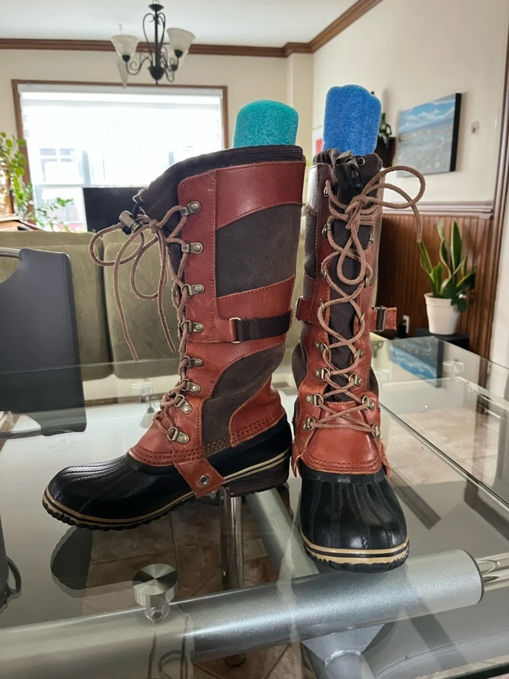 Sorel Women's Black Brown Shoes - Picture 7 of 11